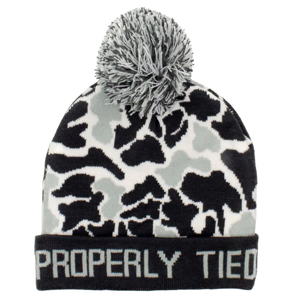 Boys Breck Beanie Polar Camo