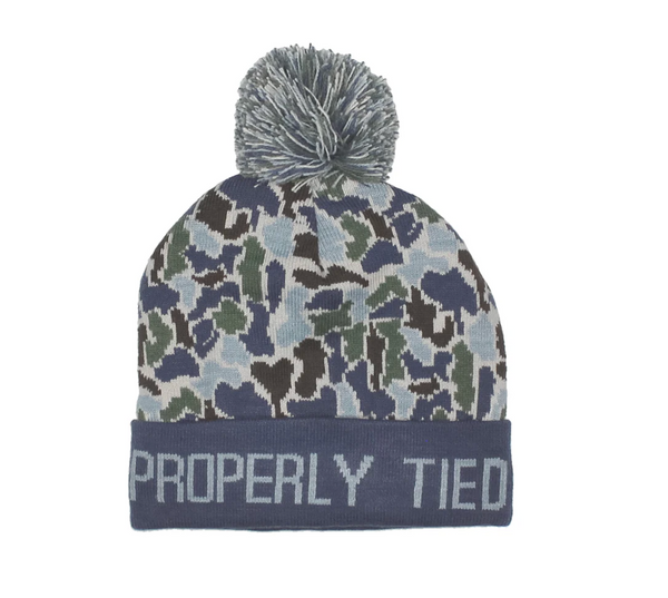 Boys Breck Beanie Terra Camo