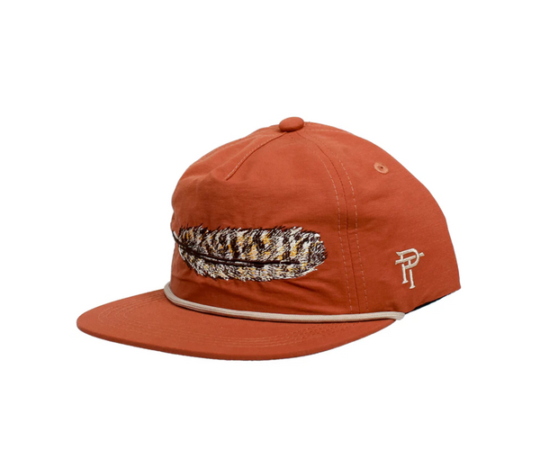 Boys Classic Rope Hat Turkey Feather