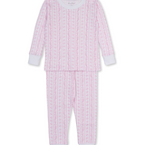 Pink pajama set snug prt