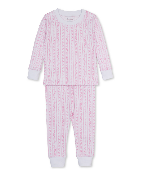 Pink pajama set snug prt