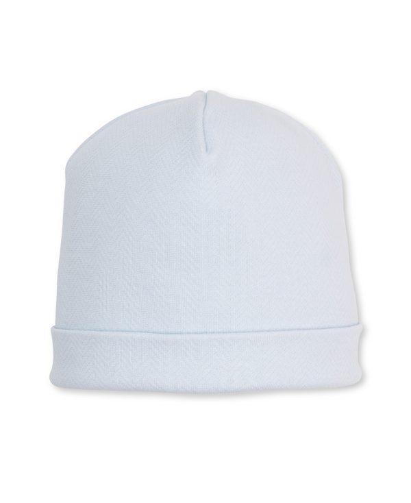 Jacquard hat- light blue