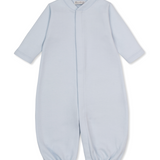 Jacquard conv gown- light blue