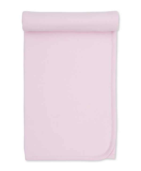 Jacquard blanket- pink