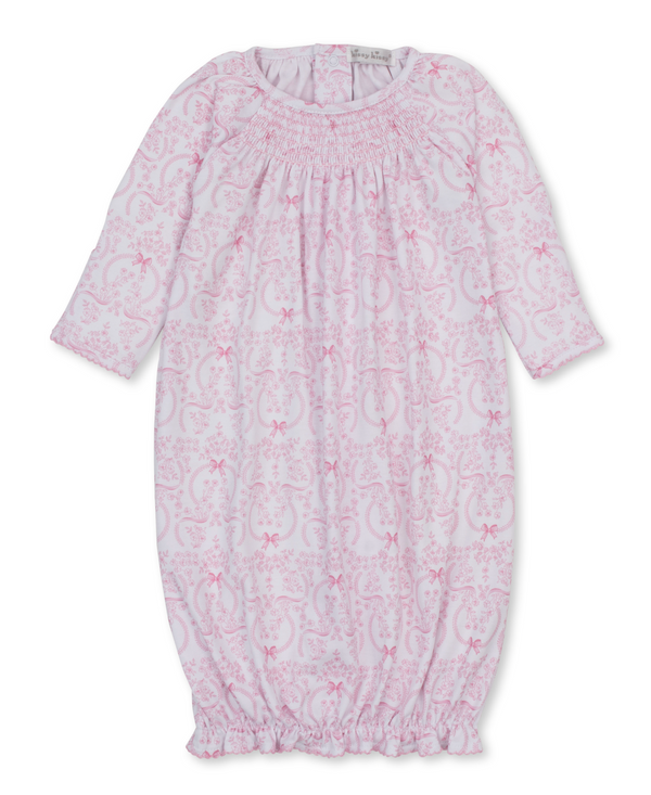 Sack print smock- pink