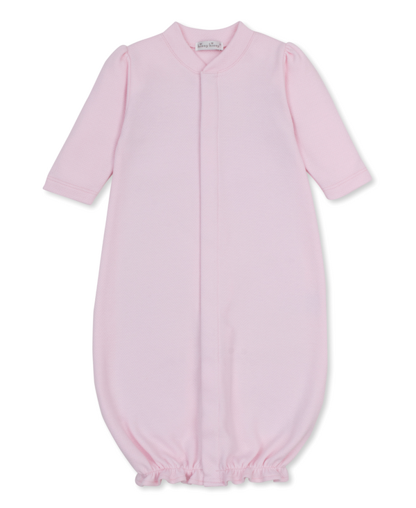Jacquard conv gown- pink