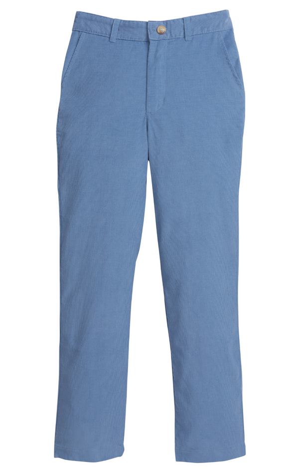 Pull On Pant - Stormy Blue Corduroy