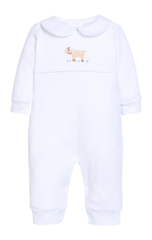 Crochet Playsuit - Sheep