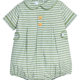 Embroidered Nicholas Bubble - Pumpkin