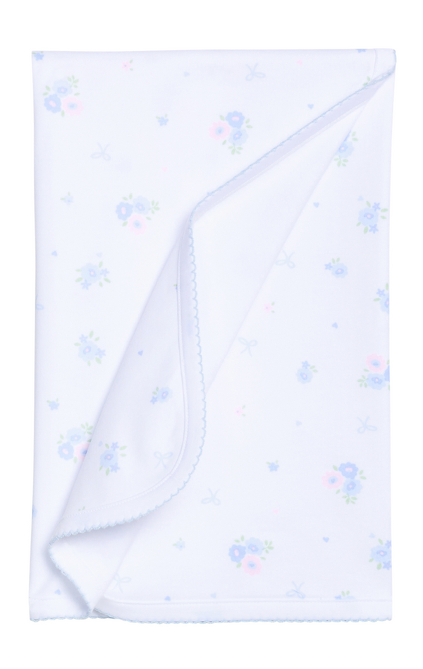 Printed Blanket - Blue Bell Floral