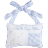 Tooth Fairy Door Pillow - Blue