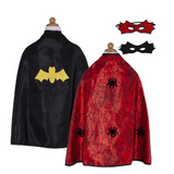 Spider Bat Reversible Cape and Mask