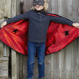Spider Bat Reversible Cape and Mask