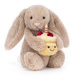 Bashful Beige Bunny 'Birthday'