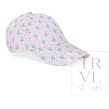 Signature Kids Ball Cap, Petite Floral Pink