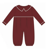 Joseph Romper- Burgundy