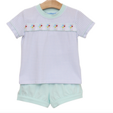 Magical Balloons Banded Short Set