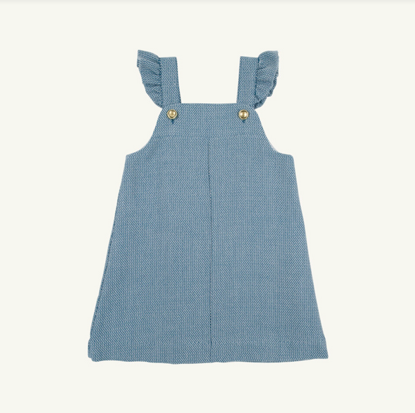 Julia Jumper Tweed- Barnsley Blue/Palmetto Pearl