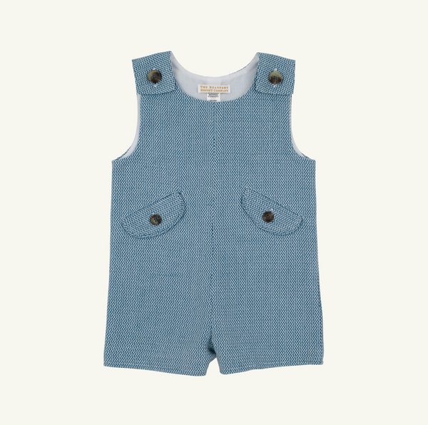 Prescott Pocket Jon Jon Tweed- Barnsley Blue Tweed