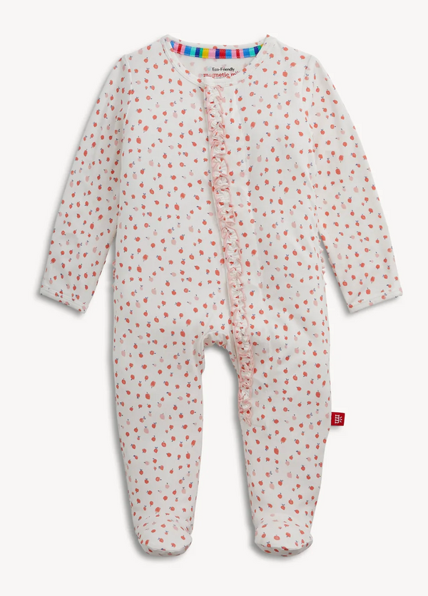 Apple Blossom Modal Ruffle Conv Coverall
