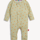 Pumpkin Plaid Modal Conv Coverall