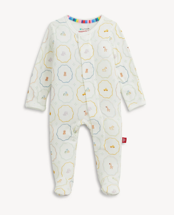 Nursery Magic Cream Modal Footie