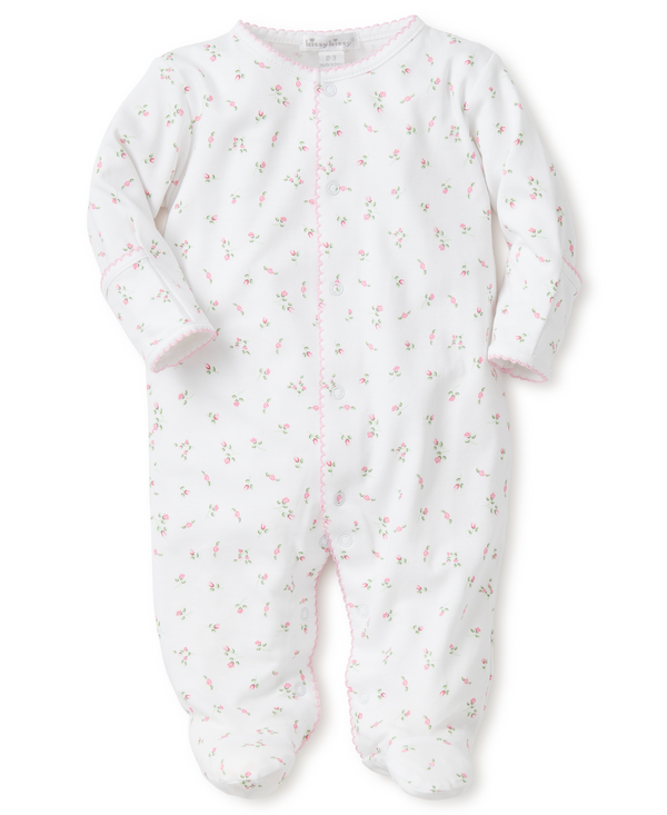 Garden Roses printed footie