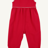 Sleeveless Rebecca Romper, Richmond Red and Fair St Floral
