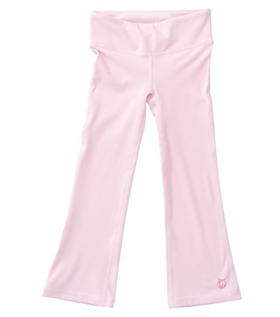 Girl’s Athletic Flare Legging, Pink Lady