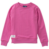 Girl's Crew Control Sweatshirt, Phlox Pink