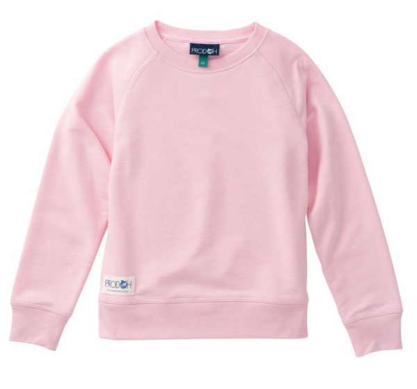 Girl's Crew Control Sweatshirt, Pink Lady