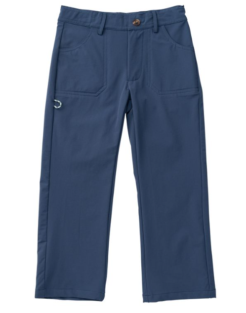 Boys Original Angler Pant, Navy Peony