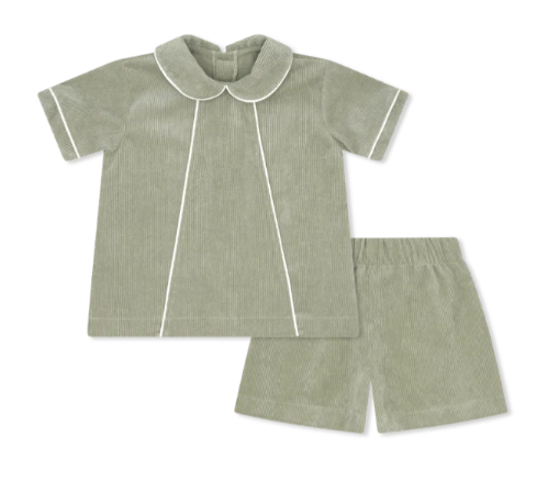 Adam Short Set, Sweetgrass Corduroy