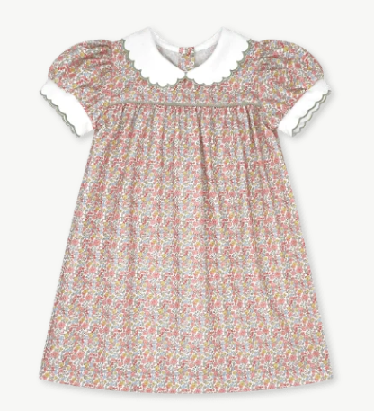 Memory Making Scallop Dress, Autumn Garden