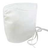 White Special Occasion Bonnet
