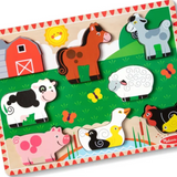 Farm Chunky Puzzle 8 pieces