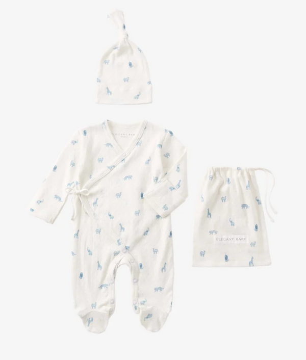 Organic Blue Safari 2pc Set