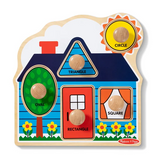 First Shapes Jumbo Knob Wooden Puzzle 5 pieces