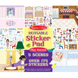 Reusable Sticker Pad Play House