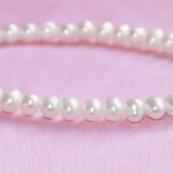 Classic Pearls Sterling Clasp 6" Bracelet