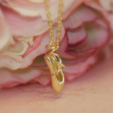 Ballet Shoe Necklace
