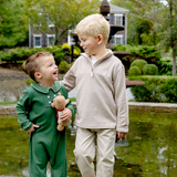 Long Sleeve Benny Button Romper