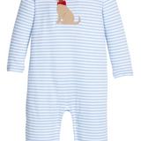Applique Romper, Seated Lab