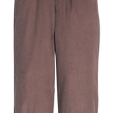 Banded Pants, Chocolate Corduroy