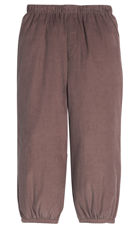 Banded Pants, Chocolate Corduroy