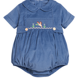 Smocked Daniel Bubble, Flying Mallard