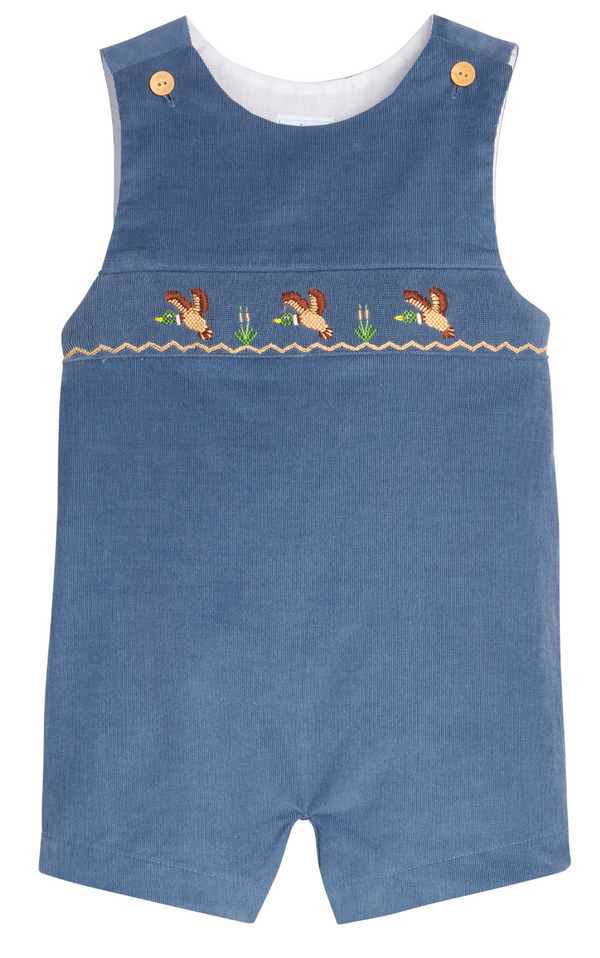 Smocked Vintage Jon Jon, Flying Mallard