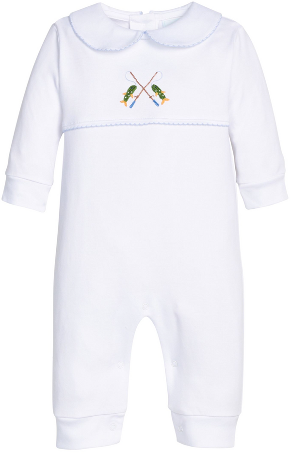 Crochet Playsuit, Fishing Rod