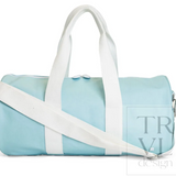 Large Roll Duffel, Coated Canvas Lake Blue