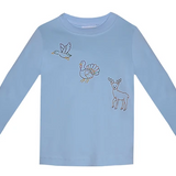 Houston Long Sleeve Blue Shirt, Open Season